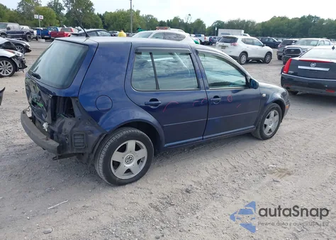 2002 Volkswagen Golf Gls 2.0L from USA, damaged, VIN 9BWGK61J924041067